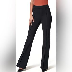 NWOT Spanx SPANXsmooth PerfectFit Ponte Flare Pants in Black